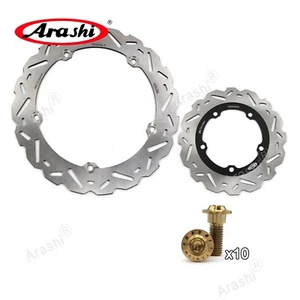 For Honda NC700X ABS 2012-2017 2013 Front Rear Brake Disc Rotor + Mounting Bolts - Picture 1 of 11