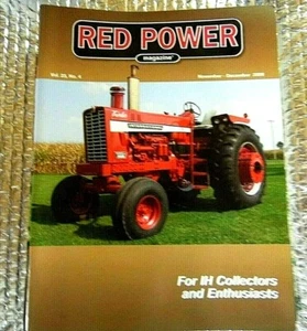 RED POWER MAGAZINE FOR IH COLLECTORS & ENTHUSIASTS November December 2008 - Picture 1 of 2