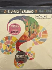 Sealed Classic Records/RCA LSC-2418 Elgar Enigma Variations 180g - Picture 1 of 2