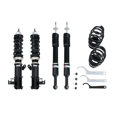 Kit Coilover Ajustable Serie Br Bc Racing para Honda Fit Jazz Gk3 Gk5 2015-2020 Foto 1 de 4