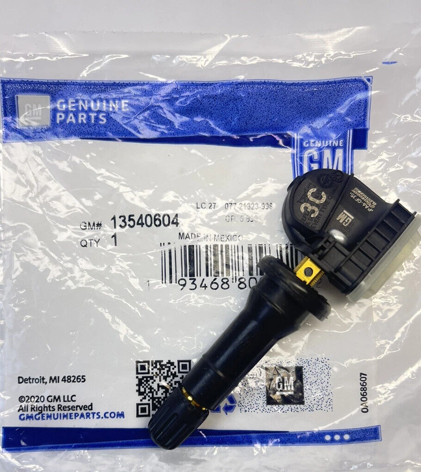 Tire Pressure Monitoring System Sensor ACDelco GM Original Equipment 13540604 — 第 1/4 张图片