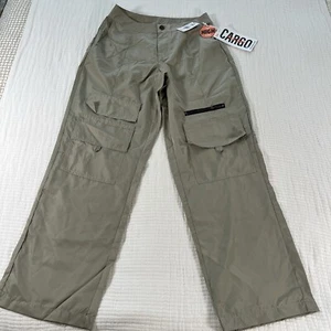 YMI Pants Womens Medium 27 High Rise Cargo All Day Wide Leg Gorpcore Skater NEW - Picture 1 of 16