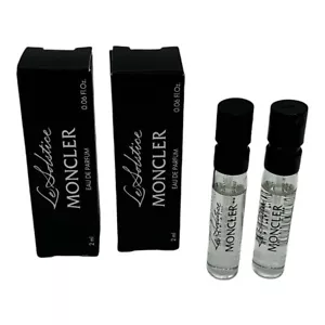 2X Moncler Le Solstice EDP Spray Samples 2ml/0.06 fl oz Each NEW - Picture 1 of 6