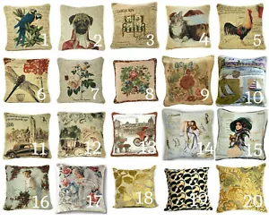 Tache 18" Decorative Home Decor Floral Animal Pattern Throw Pillow Cushion Cover - Picture 1 of 23