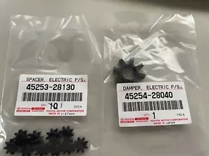 GENUINE TOYOTA DAMPER 45254-28040 AND SPACER 45253-28130 ONE SET - Picture 1 of 4
