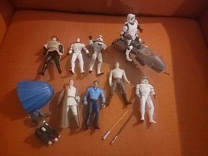 8x 1990s Star Wars 4 Inch Kenner And Other Star Wars Action Figures - Picture 1 of 8