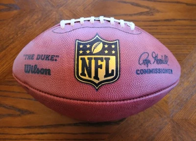 Nuevo Wilson "The Duke" Auténtico Juego NFL Fútbol - Roger Goodell Foto 1 de 4