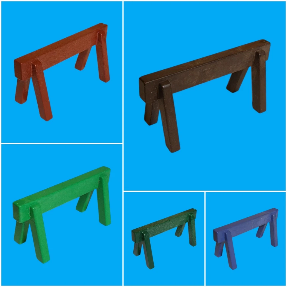 Playmobil - Gerüstbock Bock Tischbeine - Baustelle Marktstand - Farbe nach Wahl - Bild 1 von 1