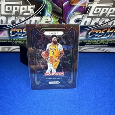 2023-24 Panini Prizm Monopoly - Anthony Davis #41 Classic Icons Red Prizm - Image 1 of 2