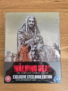 THE WALKING DEAD: The complete Eighth Season LIMITED EDITION BLU-RAY STEELBOOK - Picture 1 of 3
