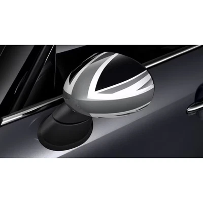 Calotta specchietto retrovisore esterno ORIGINALE MINI sinistra + destra Black Jack F56 F55 - Immagine 1 di 3