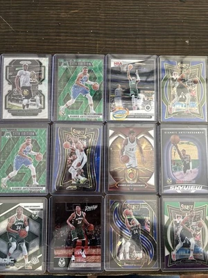 Lote de 12 tarjetas Giannis Antetokounmpo Foto 1 de 4