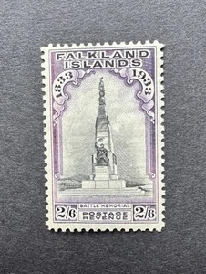 Falklandinseln SG 135 KGV 2s6d Centenary Black and Violet MNH - CAT 250£ - Bild 1 von 2