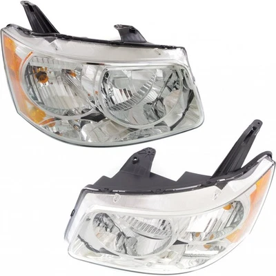 For 2006-2009 Pontiac Torrent Pair Headlights Driver&Passenger Side - Bulb Incl — 第 1/4 张图片