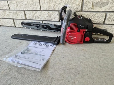 Craftsman S205 46cc 2-Cycle 20-in Gas Powered Chainsaw (CMXGKAMY462S) - Image 1 of 4