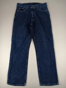 Pantalones de mezclilla vintage descoloridos Glory para hombre azul oscuro pierna recta 30X30 - Imagen 1 de 13