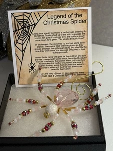 Christmas Spider Ornament - Handcrafted - 2025 - Picture 1 of 6