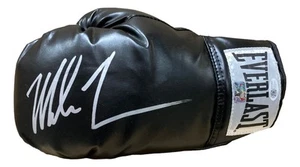 Mike Tyson Signed Black Everlast Left Hand Boxing Glove JSA QR Hologram - Picture 1 of 2
