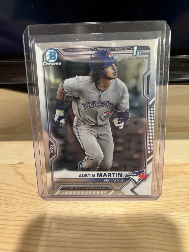 2021 Bowman Chrome 1st Austin Martin  - Image 1 of 2