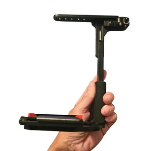 Stroboframe Press-T Rotating Flash Bracket 310-810 Black Red Kickstand Professio - Picture 1 of 8