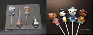 Jabón de chocolate piruleta OCTONAUTS molde gomoso caramelo - Imagen 1 de 1