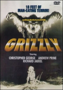 GRIZZLY Christopher GEORGE Andrew PRINE Richard JAECKEL Horror Thriller Film DVD - Picture 1 of 1