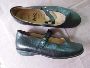 VIVO by SOLIDUS Luftpolster 6,5 Mary Jane 40 Schwarz Wechselfussbett ca. 26,5 cm - Bild 1 von 12