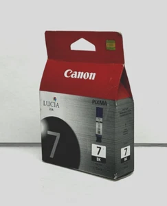Original Canon Lucia Pixma PGI-7BK Tintenpatrone Schwarz - Bild 1 von 2