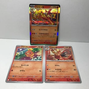 Blaziken Evolution Line Set SV10 – Blaziken Holo + Combusken Torchic JAPANESE - Picture 1 of 22