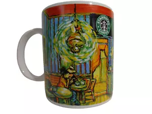 Starbucks Barista 2001 Coffee Shop Altstadt 16 FL OZ Tasse Becher hell & bunt! - Bild 1 von 6