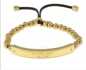 Michael Kors Bracelet Gold Tone beaded - Picture 1 of 4