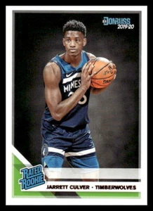 Donruss Jarrett Culver #205 2019 clasificación Minnesota Timberwolves novato - Imagen 1 de 2