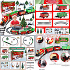 Christmas Train Set,Battery-Powered Toys with Light and Sounds Railway...
