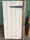 18 7/8?x39? Reclaimed Old Painted Pine 5 Plank & Ledge Narrow Internal Door
