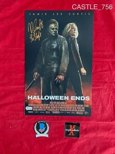Nick Castle signed 11x17 Foto Halloween Ends Michael Myers Beckett COA - Bild 1 von 4