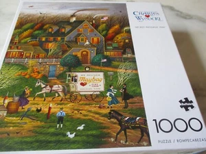 1,000 Piece C. Wysocki Art Puzzle "Secret Passage Inn" Buffalo - Picture 1 of 4