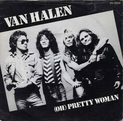 Van Halen (Oh) Pretty Woman / Happy Trails Spain 45 With Picture Sleeve - Image 1 of 4