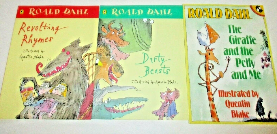 Roald Dahl Picture Book Lot Children's Book Lot Bundle Teacher Daycare Preschool Foto 1 de 1