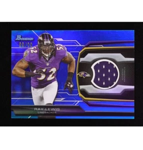 Ray Lewis 99/99 2013 Bowman - Relic #BR-RL - Serially Numbered #99 - Picture 1 of 2