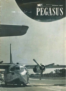 PEGASUS MAR 1957 RCAF 435TH C-119 FLYING BOX CAR UN SUEZ_FAIRCHILD C-123 PROVIDE - Picture 1 of 5