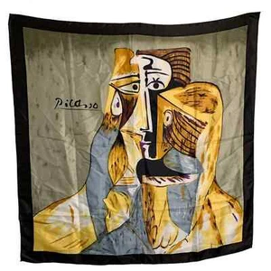 Vintage Picasso Schal - Bild 1 von 6