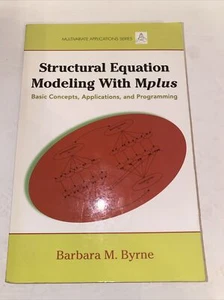 Structural Equation Modeling with Mplus Babrara M Byrne PB Book Business Stats - Picture 1 of 21