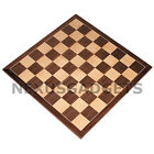 Apia Chess X LARGE 20 Inch Tournament BOARD ONLY Inlaid Wood Flat Game Set, New