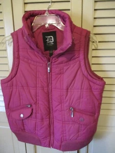 NWOT Womens "Dollhouse Outerwear" Lined Puffer Vest w/LOGO Size LARGE NEW - Picture 1 of 9