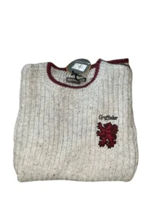 Harry Potter Jumper Knitted Women's Ladies Gryffindor Primark Medium UK12/14 - Picture 1 of 4