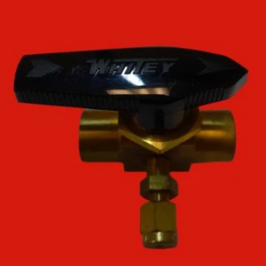 Swagelok Whitey B-43VF4 Brass 1-Piece 40 Series Ball Valve, 1/2 in. FNPT - Picture 1 of 5