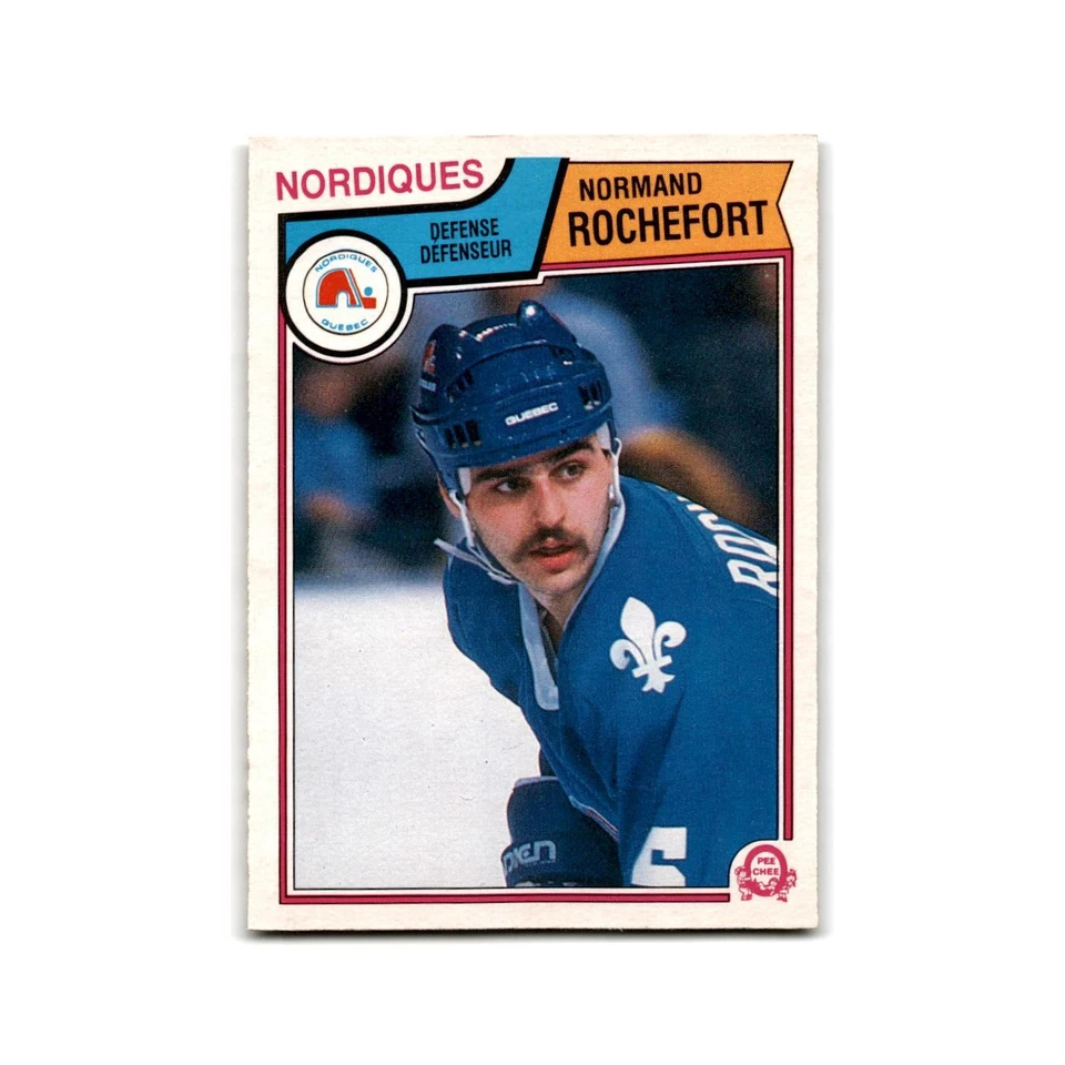 1983 O-Pee-Chee Normand Rochefort Quebec Nordiques #300 - Image 1 of 3