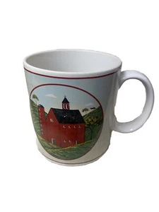 Warren Kimble for Saku "Country Life" - Brandon House, Red Barn w Silo Mug Tasse - Bild 1 von 4