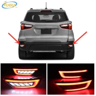 Juego de 2 luces antiniebla traseras LED para parachoques trasero Ford EcoSport 2018-2022 Foto 1 de 4