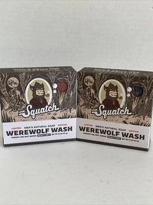 Dr Squatch WEREWOLF WASH EDIZIONE LIMITATA raro confezione da 2 pezzi - Foto 1 di 5